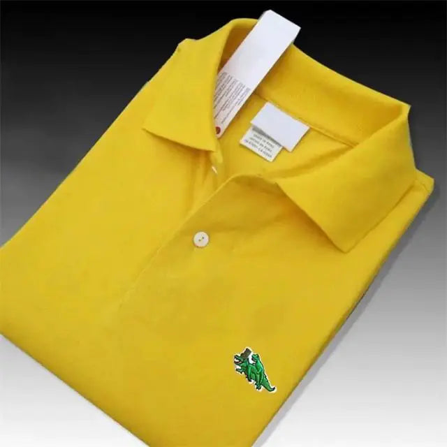 High-End Casual Embroidered Men's Polo Shirt 2024