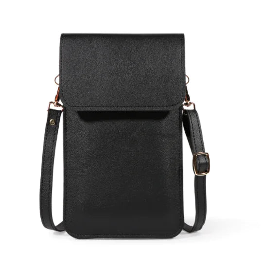Mini Crossbody Bags for Women - Solid Color Wallet