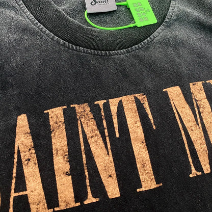 SAINT MICHAEL Vintage Heavyweight Casual T-shirt Large