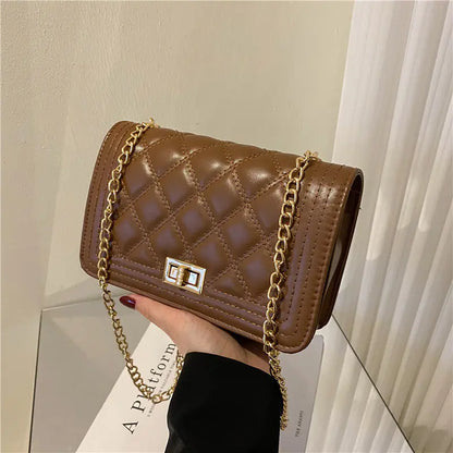 Chic Simple Small Square Handbag