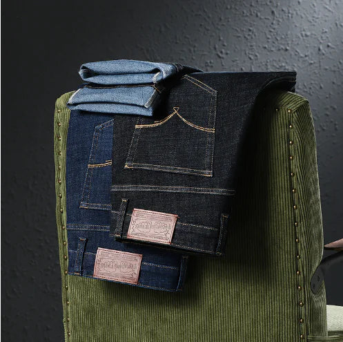 Straight Loose Stretch Jeans