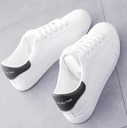 נעליים שטוחות, נעלי חתול, נעלי ספורט לבנות