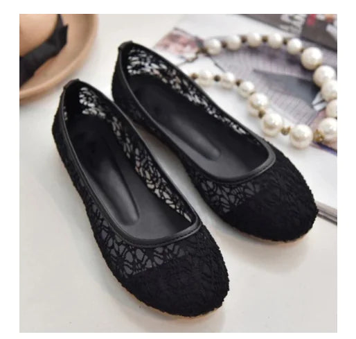 Breathable Lace Mesh Shoes for Women