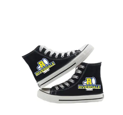 Men's Canvas High-Top Shoes - South Side Serpents Series