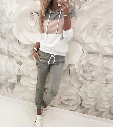 Women's Long-Sleeve Hoodie Sweater Top