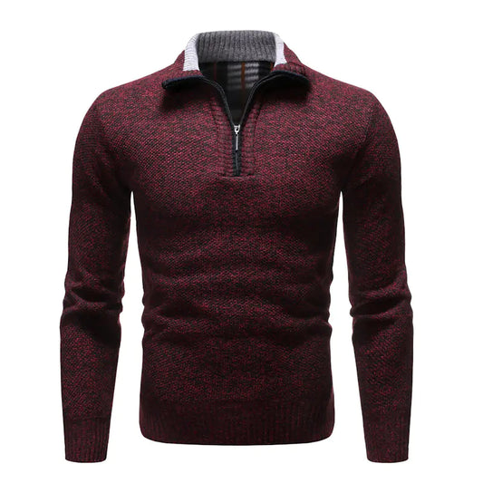 Men's Lapel Sweater
