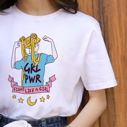 Totoro Harajuku T-Shirt for Women - 90's Anime Style