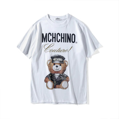 Teddy Bear Couple Short Sleeve T-Shirts
