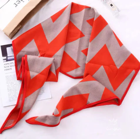 2019 Autumn Winter Women's Scarf Thick Triangle Cape