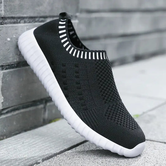 Lightweight Flat Slip-On Walking Shoes for Women