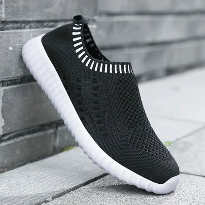 Lightweight Flat Slip-On Walking Shoes for Women