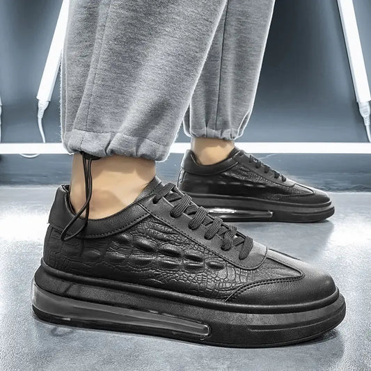 Men's Casual Height-Increasing Shoes with Air Cushion