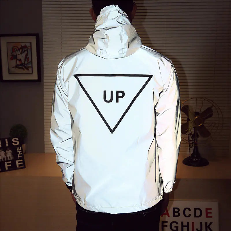 Luminous Charge Windbreaker Jacket