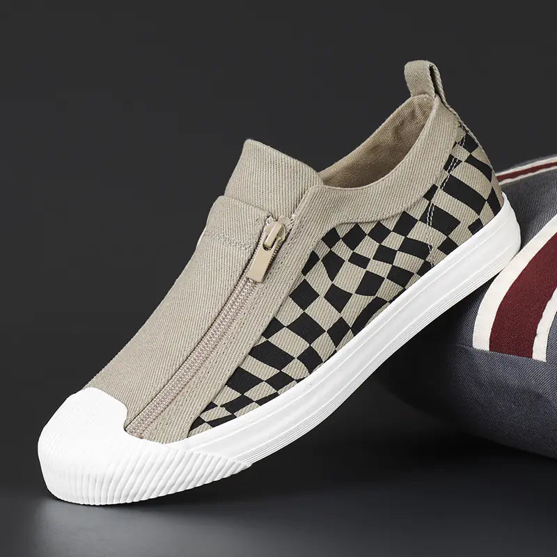 Men's Spring 2024 Canvas Slip-On Casual Shoes