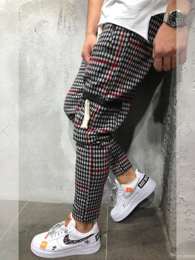 Casual Striped Sport Pants