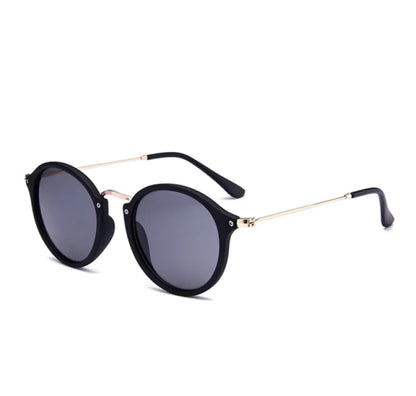 Metal Round Retro Sunglasses