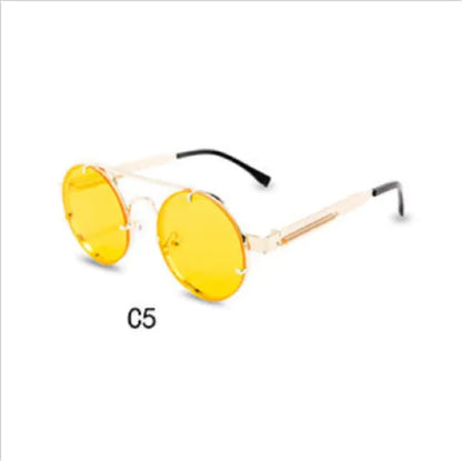 Round Steampunk Sunglasses
