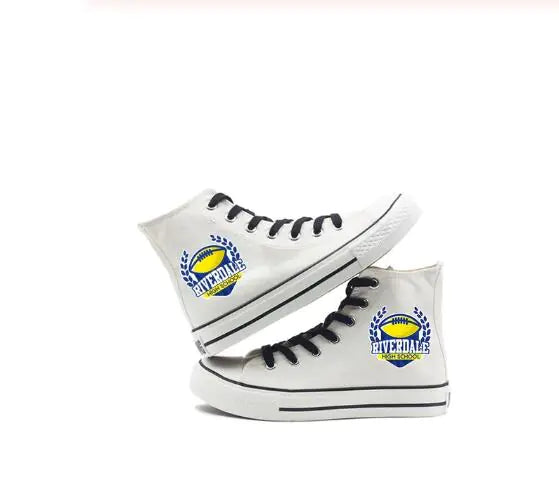 Men's Canvas High-Top Shoes - South Side Serpents Series