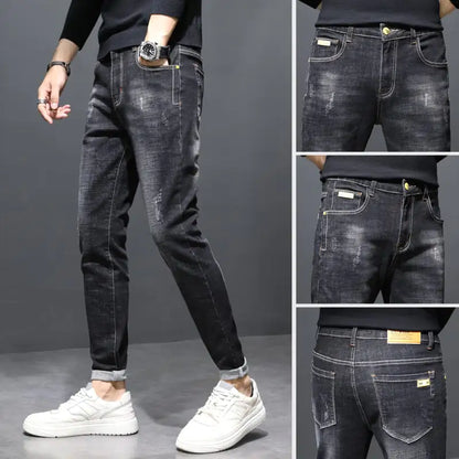 Slim Fit Autumn Men's Jeans