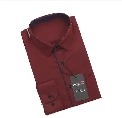 Men's Slim Fit Casual Cotton Shirts for Daily Wear