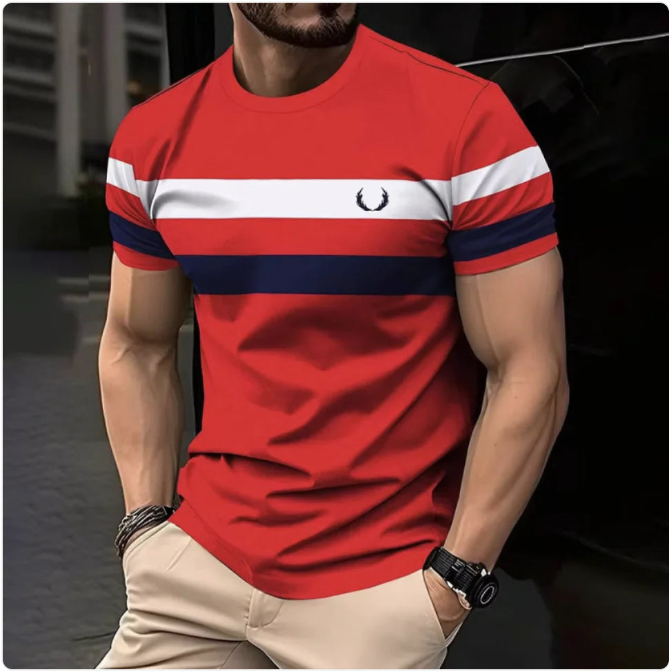 Mesh Breathable Short Sleeve T-Shirt