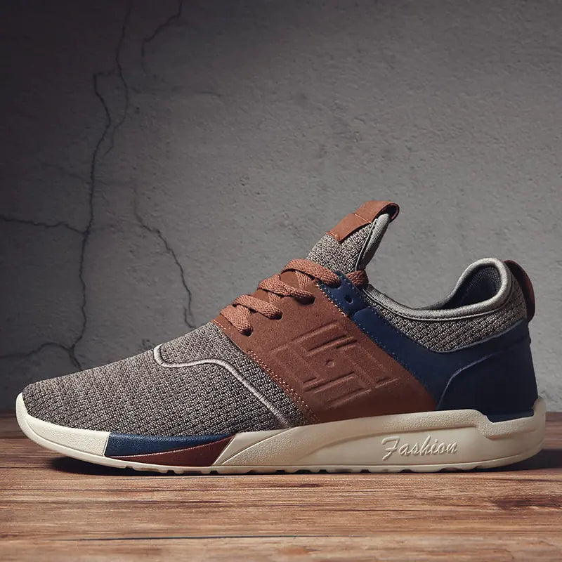 Men's Trendy Breathable Outdoor Running Sneakers