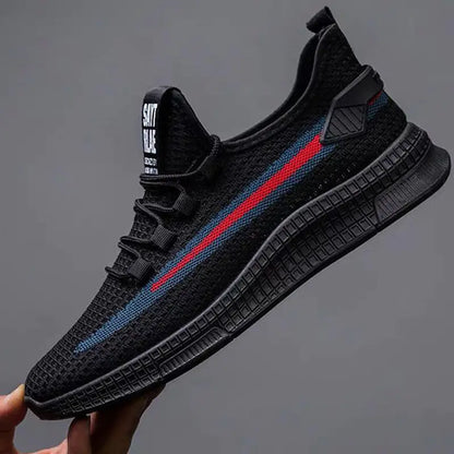 Men's Breathable Canvas Sneakers - Fall Collection