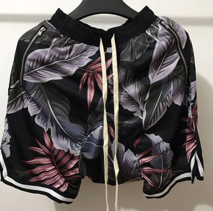 Mesh Basketball Shorts and Loose Leisure Harem Shorts