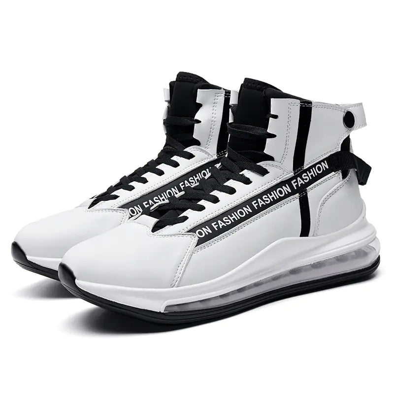 Classic High-Top Air Cushion Basketball Shoes for Men