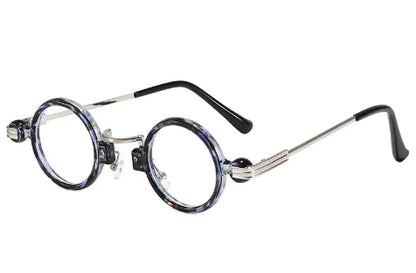 משקפי שמש עגולים בסגנון סטימפאנק רטרו