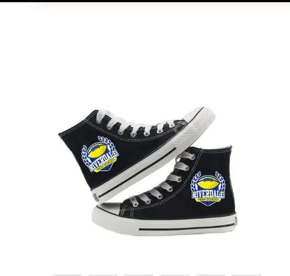 Men's Canvas High-Top Shoes - South Side Serpents Series