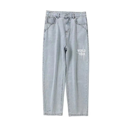 Men's Straight Loose Fit Jeans