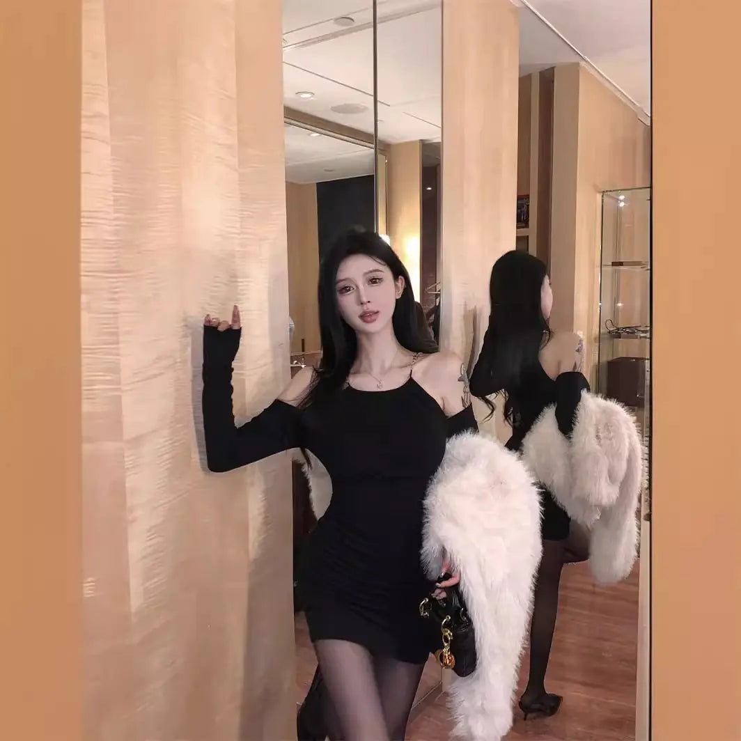 2020 Autumn New Women's Dress with Long Sleeves