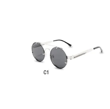 Round Steampunk Sunglasses