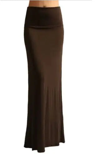 Candy-Colored Casual Sheath Skirt