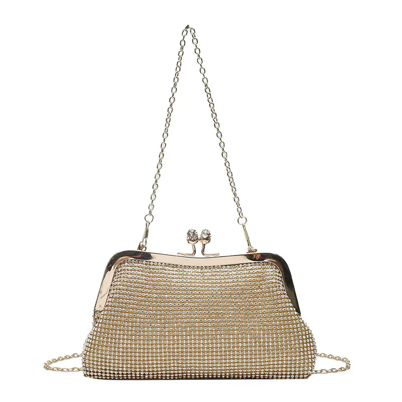Crossbody Clip Chain Bag for Stylish Outings
