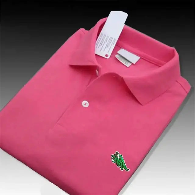 High-End Casual Embroidered Men's Polo Shirt 2024