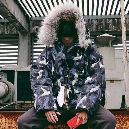 2024 Winter Jackets with Fur Collar for Men/Women