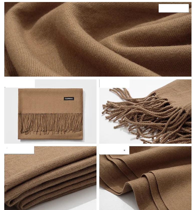 Autumn Winter Women's Versatile Warm Scarf Shawl