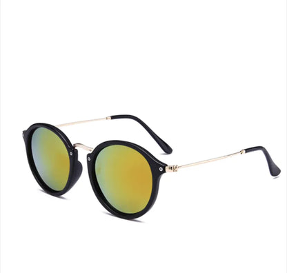 Metal Round Retro Sunglasses