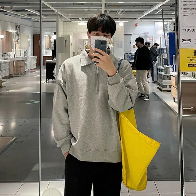 Men's Spring Autumn Casual Pullover Hoodies G331