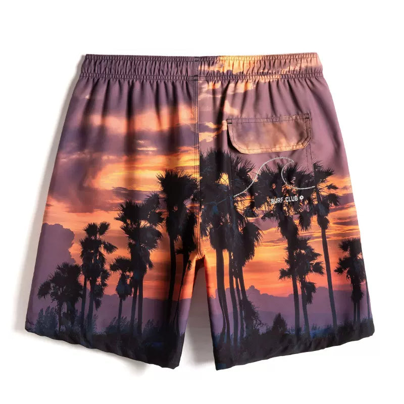 TADDLEE Swim Shorts, Beach Shorts, Square Surf Shorts