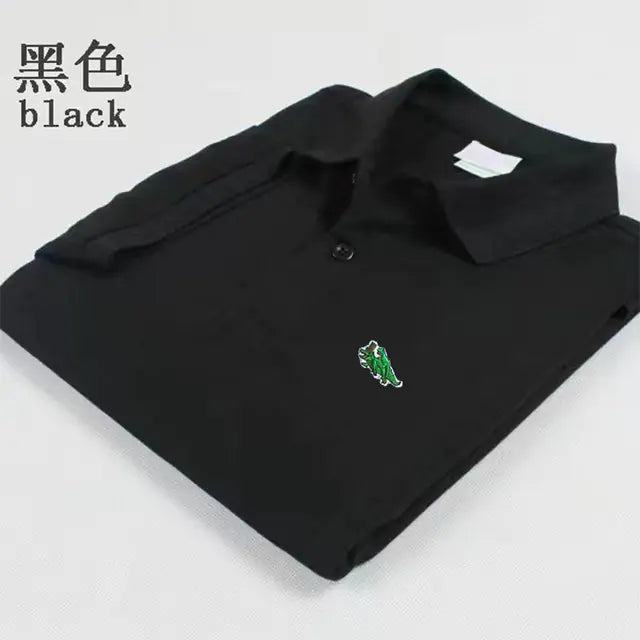 High-End Casual Embroidered Men's Polo Shirt 2024