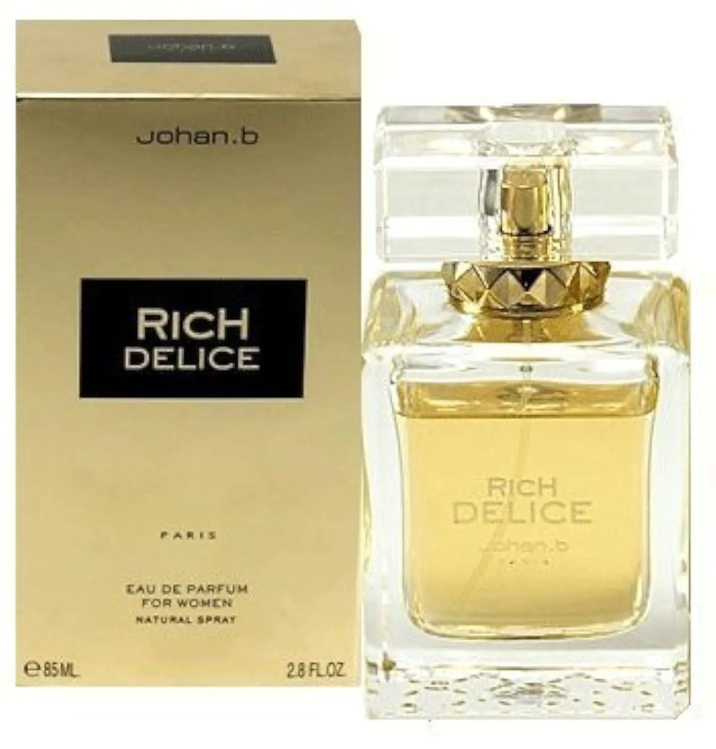 Johan B. Rich Delice for Women Eau De Parfum Spray 2.8 Ounce