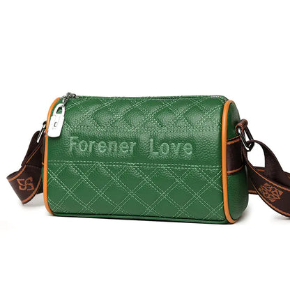 Contrast Color Crossbody Small Square Shoulder Bag