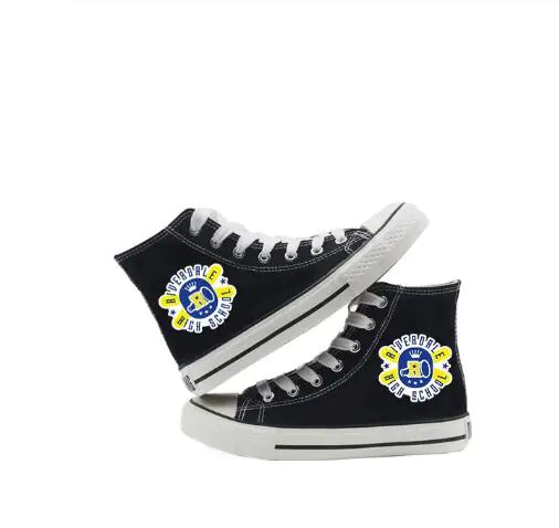 Men's Canvas High-Top Shoes - South Side Serpents Series