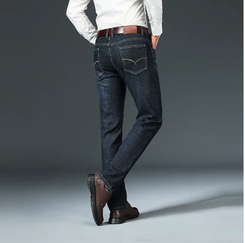 Straight Loose Stretch Jeans