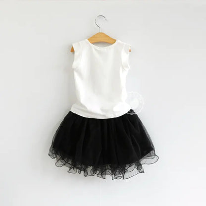 Sequin Bow T-Shirt, Perfume Bottle T-Shirt, Skirt Set