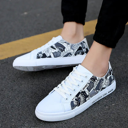 Canvas Sneakers for Men - Casual Footwear