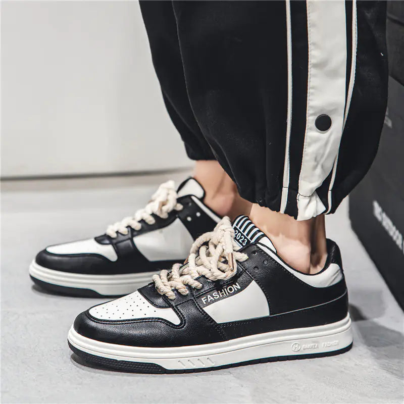 Men's Low-Top Sneakers 2023 Summer Breathable Casual Shoes